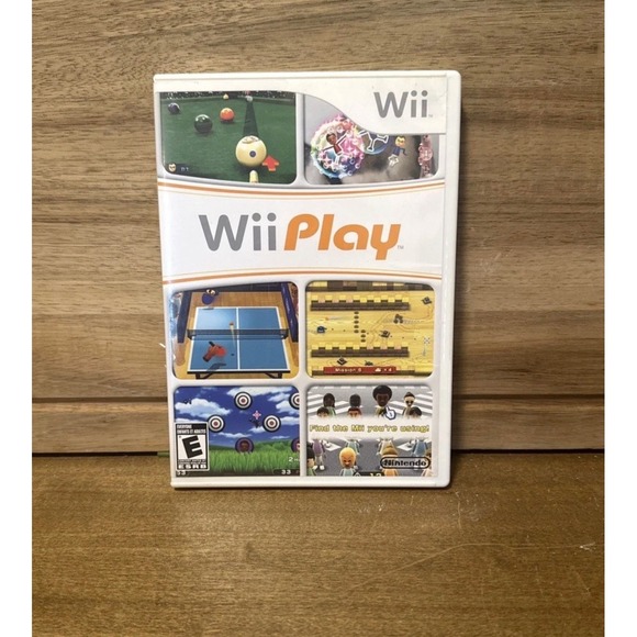 Nintendo Other - Wii Play Nintendo Wii Game Complete with Manual RVL P RHAE USZ ESRB E